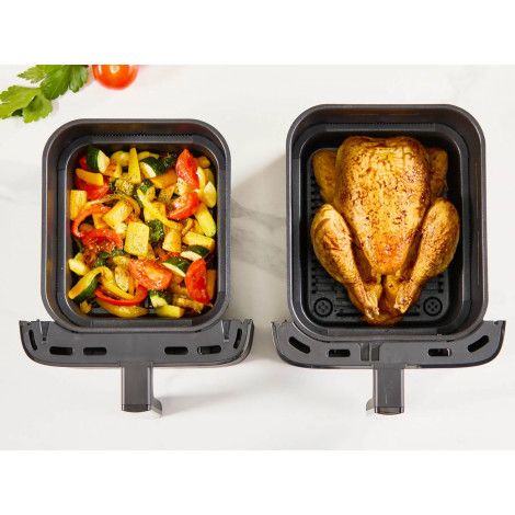 Tefal EY7528E0 Easy Fry Crispy Stack Double basket Airfryer, 10 L