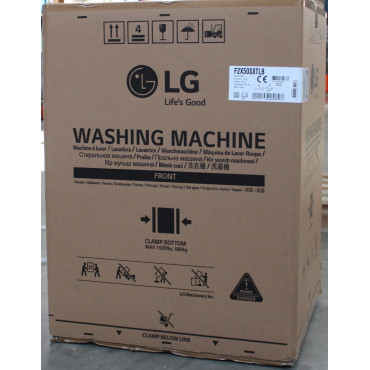 SALE OUT. LG F2X50S8TLB Washing Machine, Front Load, Capacity 8 kg, Spin speed 1200 rpm, White | SALE OUT. | LG Washing machine 