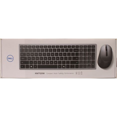 SALE OUT. Dell | Keyboard and Mouse | KM7120W | Keyboard and Mouse Set | Wireless | Mouse included | Batteries included | Blueto