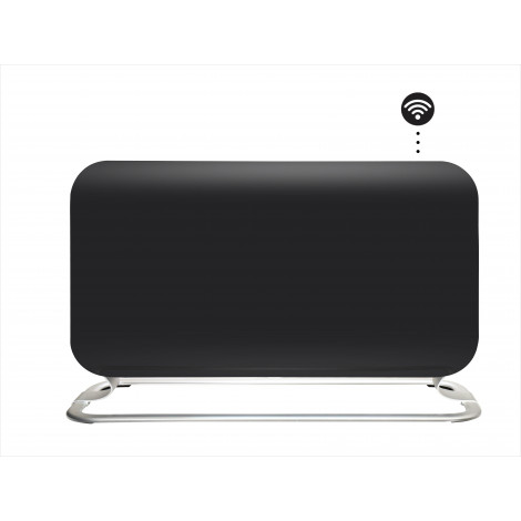 Mill CO1200WIFI3BLACK GEN3 Convection Heater, 1200W, Steel fronts, LED display, Black | Mill | Heater | CO1200WIFI3BLACK GEN3 | 