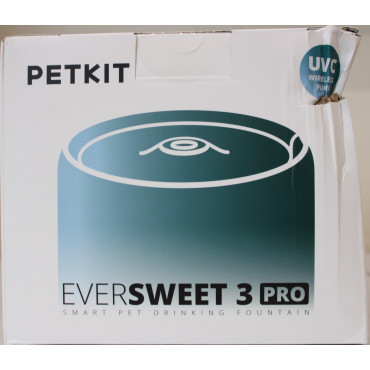 SALE OUT. Petkit Eversweet 3 Pro Drinking Fountain, UVC Wireless Pump, White | PETKIT | Smart Pet Drinking Fountain | Eversweet 