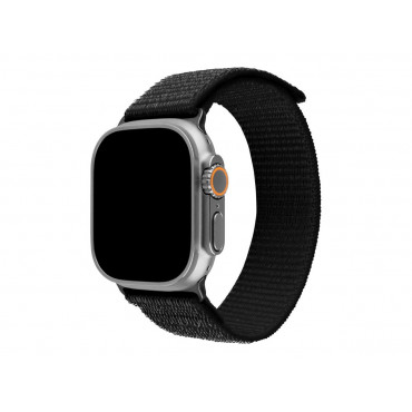 Fixed | Sporty Strap for Apple Watch Ultra 49mm | 160-210 mm | Black | Nylon