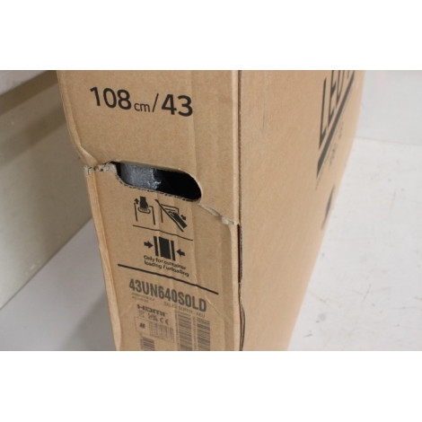 SALE OUT. LG 43UN640S0LD 43 3840x2160/300cd/m2/ HDMI RF | SALE OUT. LG DAMAGED PACKAGING, DEMO