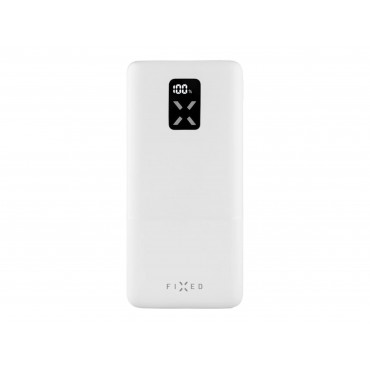 Fixed Power bank Zen 20 with LCD display and PD 20W output | FIXZEN-20-WH | 20000 mAh | White