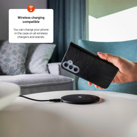 Fixed Opus | Book Case | Xiaomi | Redmi Note 15 Pro 4G | Synthetic leather | Black