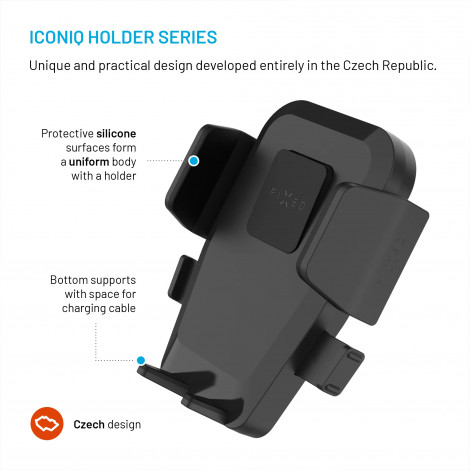 Fixed Iconiq Mirror | Black