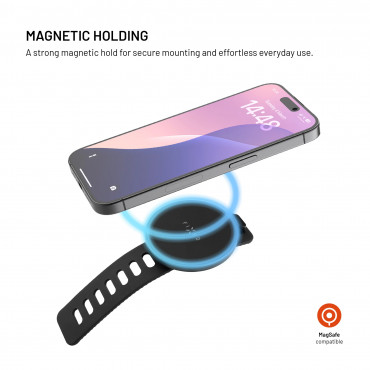 Fixed | MagGrip Active | Adjustable | Magnetic holder | Black