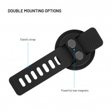 Fixed | MagGrip Active | Adjustable | Magnetic holder | Black