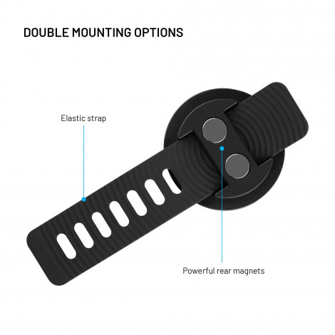 Fixed | MagGrip Active | Adjustable | Magnetic holder | Black