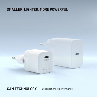 Fixed Mini USB-C GaN Charger 30W