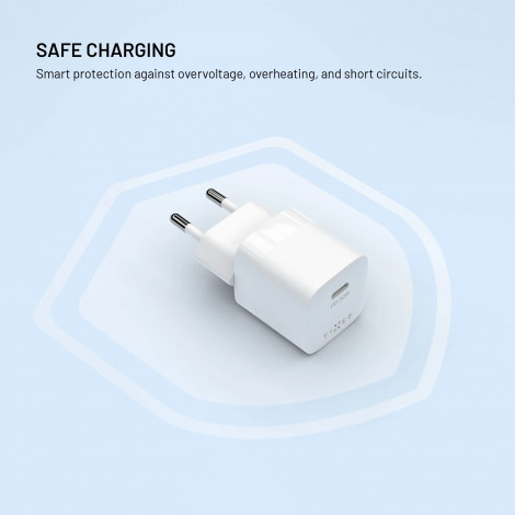Fixed Mini USB-C GaN Charger 30W