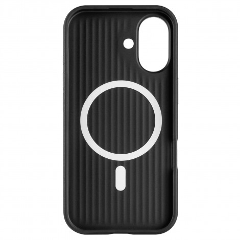 Fixed MagLeather | Back cover | Apple | iPhone 17 | Leather | Black