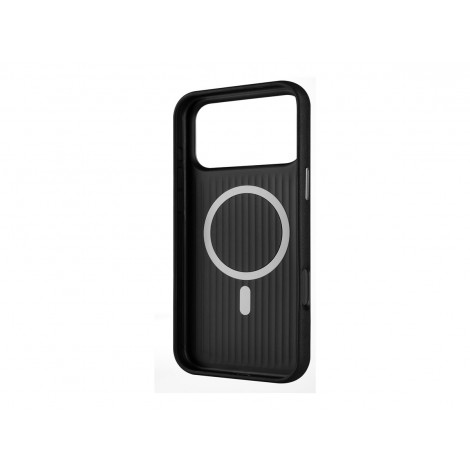 Fixed MagLeather | Back cover | Apple | iPhone 17 Pro Max | Leather | Black | MagSafe