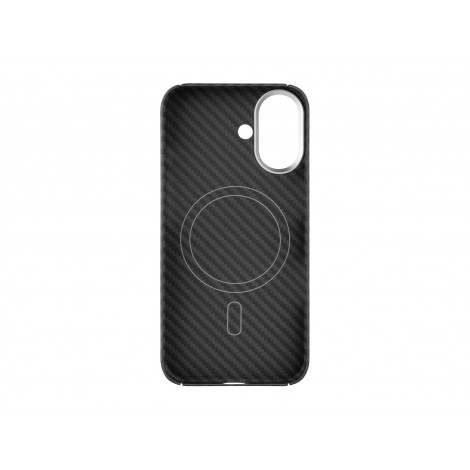 Fixed Back cover | Apple | iPhone 17 | Aramid fibers | Black | MagVelar with MagSafe
