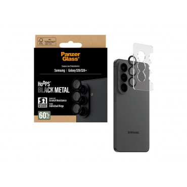 PanzerGlass Hoops Camera Lens Protector Black Samsung New Galaxy S26 | S26 Plus | PanzerGlass