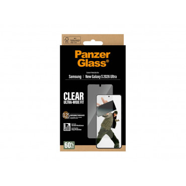 PanzerGlass Screen Protector Samsung New Galaxy S26 Ultra | Ultra-Wide Fit w. EasyAligner | PanzerGlass