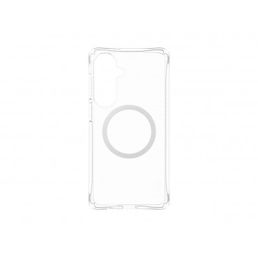 CARE by PanzerGlass Samba Case Transparent w. White Qi Samsung New Galaxy S26 Plus | PanzerGlass