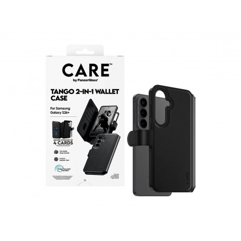 CARE by PanzerGlass Tango 2-in-1 Wallet Case w. Qi Samsung New Galaxy S26 Plus | PanzerGlass