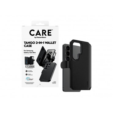 CARE by PanzerGlass Tango 2-in-1 Wallet Case w. Qi Samsung New Galaxy S26 Ultra | PanzerGlass