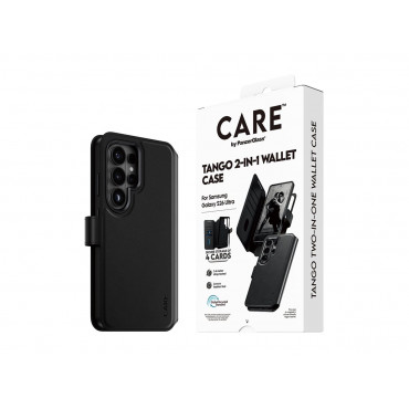 CARE by PanzerGlass Tango 2-in-1 Wallet Case w. Qi Samsung New Galaxy S26 Ultra | PanzerGlass