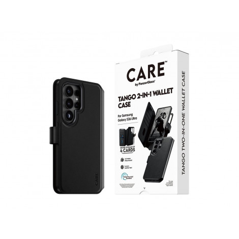 CARE by PanzerGlass Tango 2-in-1 Wallet Case w. Qi Samsung New Galaxy S26 Ultra | PanzerGlass