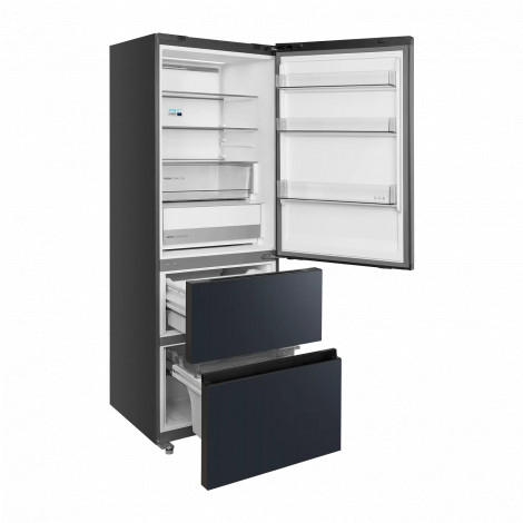 Midea Refrigerator | MDRB542BIE70 | Energy efficiency class Class E | Free standing | Height 191 cm | Combi | No Frost system | 