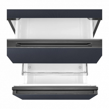 Midea Refrigerator | MDRB542BIE70 | Energy efficiency class Class E | Free standing | Height 191 cm | Combi | No Frost system | 