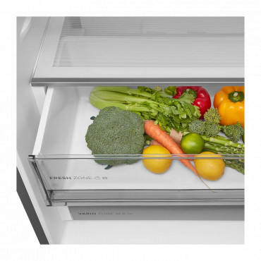 Midea Refrigerator | MDRB542BIE70 | Energy efficiency class Class E | Free standing | Height 191 cm | Combi | No Frost system | 