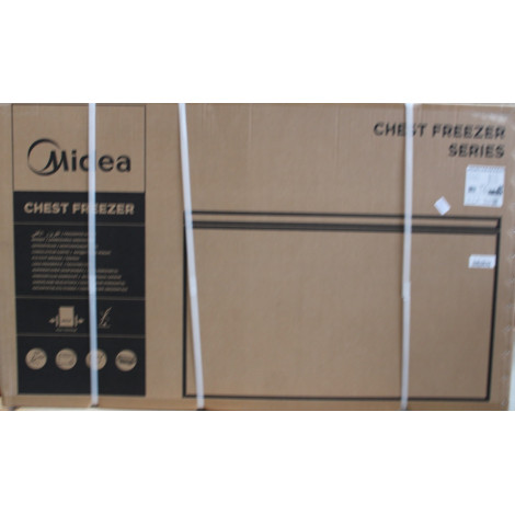 SALE OUT. Midea Freezer | MDRC564FEE01 | Energy efficiency class E | Chest | Free standing | Height 82.5 cm | Total net capacity
