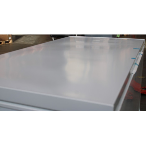 SALE OUT. Midea Freezer | MDRC564FEE01 | Energy efficiency class E | Chest | Free standing | Height 82.5 cm | Total net capacity