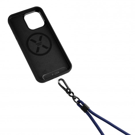 Fixed Universal Lanyard for Mobile Phones | Blue