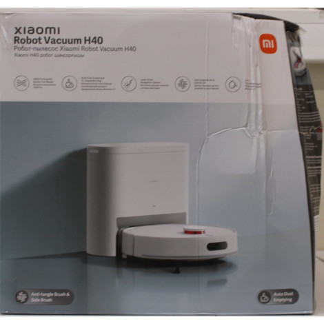 SALE OUT. Xiaomi Robot Vacuum H40 EU | Xiaomi Robot Vacuum H40 EU | Wet&Dry | Operating time (max) 180 min | 5200 mAh | Dust cap