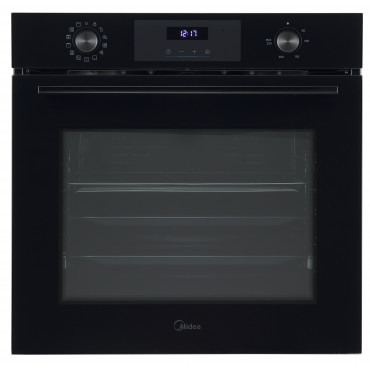 Midea MBO7NM30D0-BK Oven, Built-in, Electric, Width 60 cm, Touch Display, Black