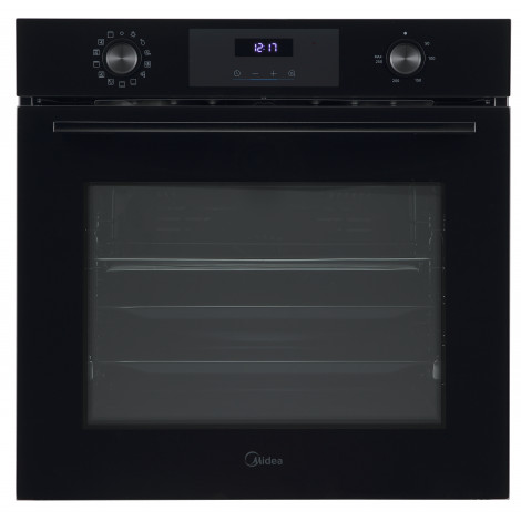 Midea MBO7NM30D0-BK Oven, Built-in, Electric, Width 60 cm, Touch Display, Black