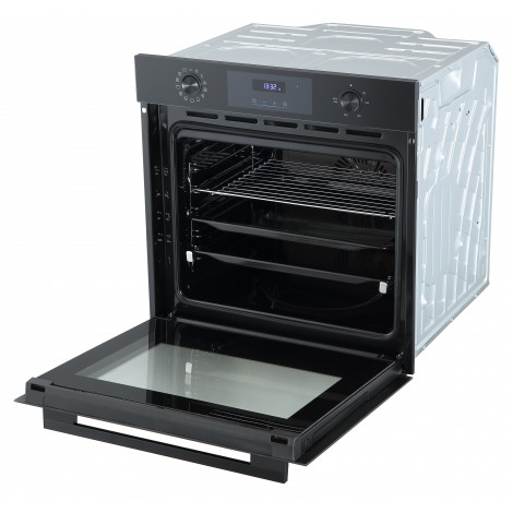 Midea MBO7NM30D0-BK Oven, Built-in, Electric, Width 60 cm, Touch Display, Black
