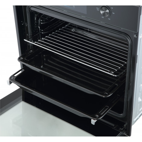 Midea MBO7NM30D0-BK Oven, Built-in, Electric, Width 60 cm, Touch Display, Black