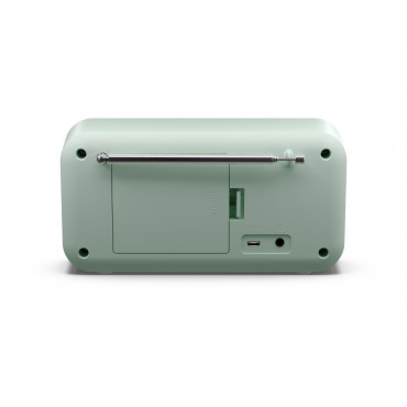 Sharp DR-P420(GN) Tokyo Portable Digital Radio, FM/DAB/DAB+, Bluetooth 5.0, USB or Battery Powered, Aquamarine Green | Sharp