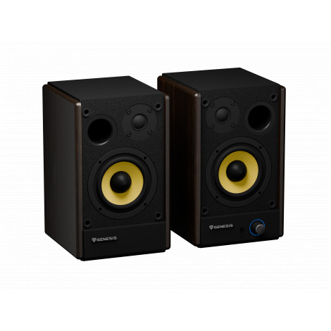 Genesis 2.0 Speakers | Arsen 402BT | 60 W | Bluetooth | Wireless connection | Brown