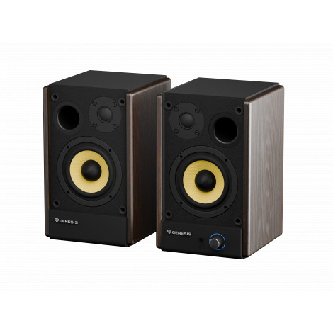 Genesis 2.0 Speakers | Arsen 402BT | 60 W | Bluetooth | Wireless connection | Brown