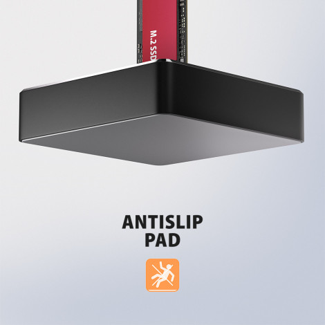 AXAGON | USB-C 10Gbps docking station for M.2 NVMe/SATA SSD | ADSA-M2C11