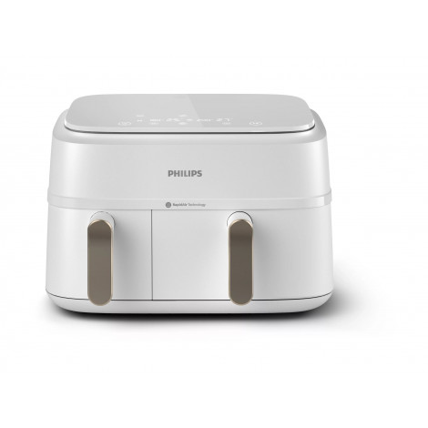 Philips Double basket Airfryer | NA353/10 3000 series | Power 2750 W | Capacity 9 L | Rapid Air Plus | White