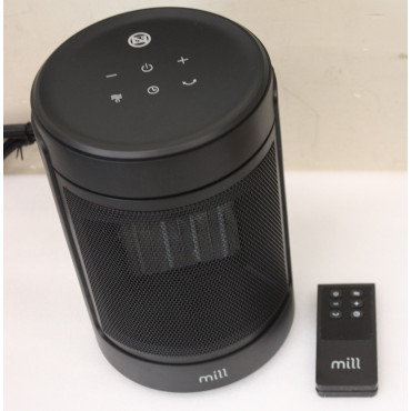 SALE OUT. Mill Ceramic Fan Heater 1500 W, 2 heat settings, 4 modes, LED display, Timer, Remote control, Black | Mill FH1500BLACK