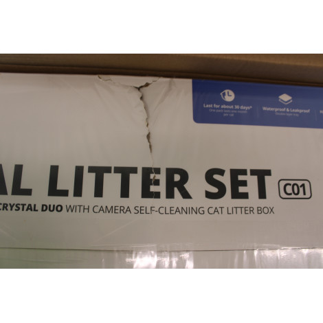 SALE OUT. | PETKIT Crystal Litter for Purobot Crystal Duo, 4 bags | DAMAGED PACKAGING
