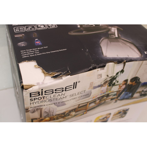 SALE OUT. Bissell SpotClean HydroSteam Select | Bissell Portable Carpet and Upholstery Cleaner | SpotClean HydroSteam Select | C