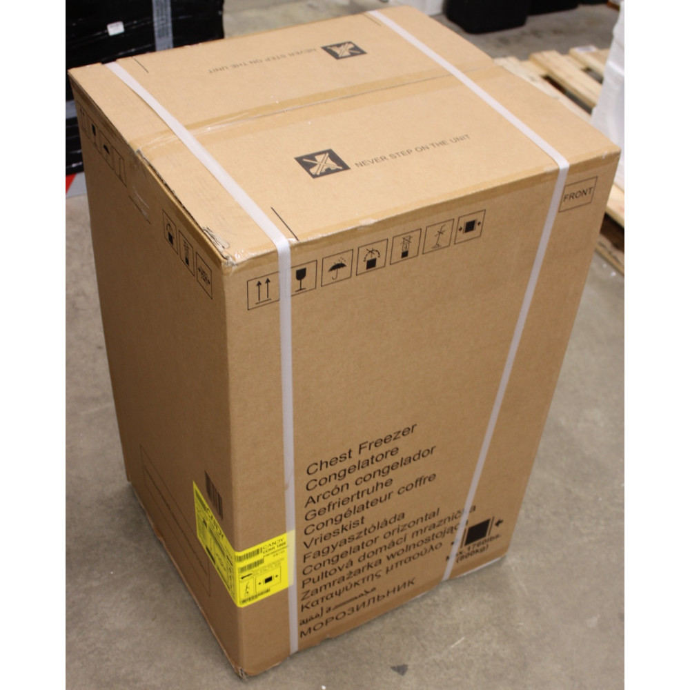 SALE OUT. | Candy | Freezer | CCHH 100E | Energy efficiency class E | Chest | Free standing | Height 84.5 cm | Total net capacit