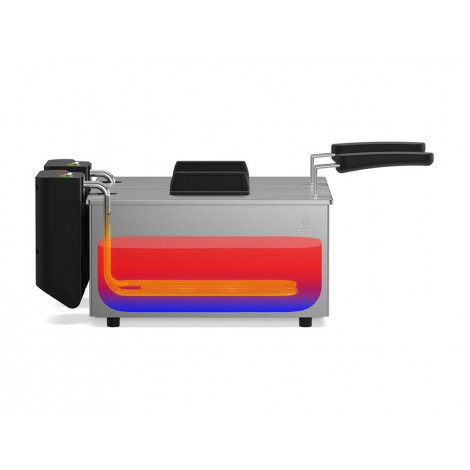 Tristar Double deep fryer | FR-9342 | Power 3600 W | Capacity 6 L | Silver
