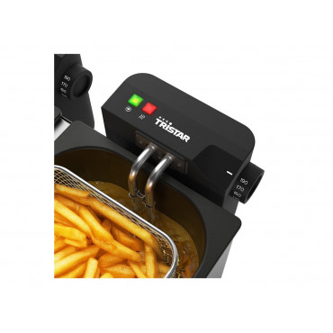 Tristar Double deep fryer | FR-9342 | Power 3600 W | Capacity 6 L | Silver