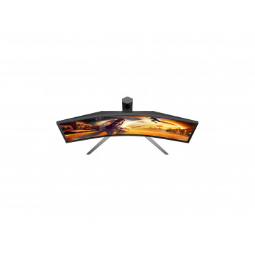 AOC CU34G4CA | 34 " | Fast VA | WQHD | 21:9 | 180 Hz | 1 ms | 3440 x 1440 pixels | 450 cd/m | HDMI ports quantity 2 | Black