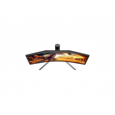 AOC CU34G4CA | 34 " | Fast VA | WQHD | 21:9 | 180 Hz | 1 ms | 3440 x 1440 pixels | 450 cd/m | HDMI ports quantity 2 | Black