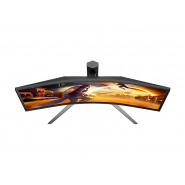 AOC CU34G4CA | 34 " | Fast VA | WQHD | 21:9 | 180 Hz | 1 ms | 3440 x 1440 pixels | 450 cd/m | HDMI ports quantity 2 | Black